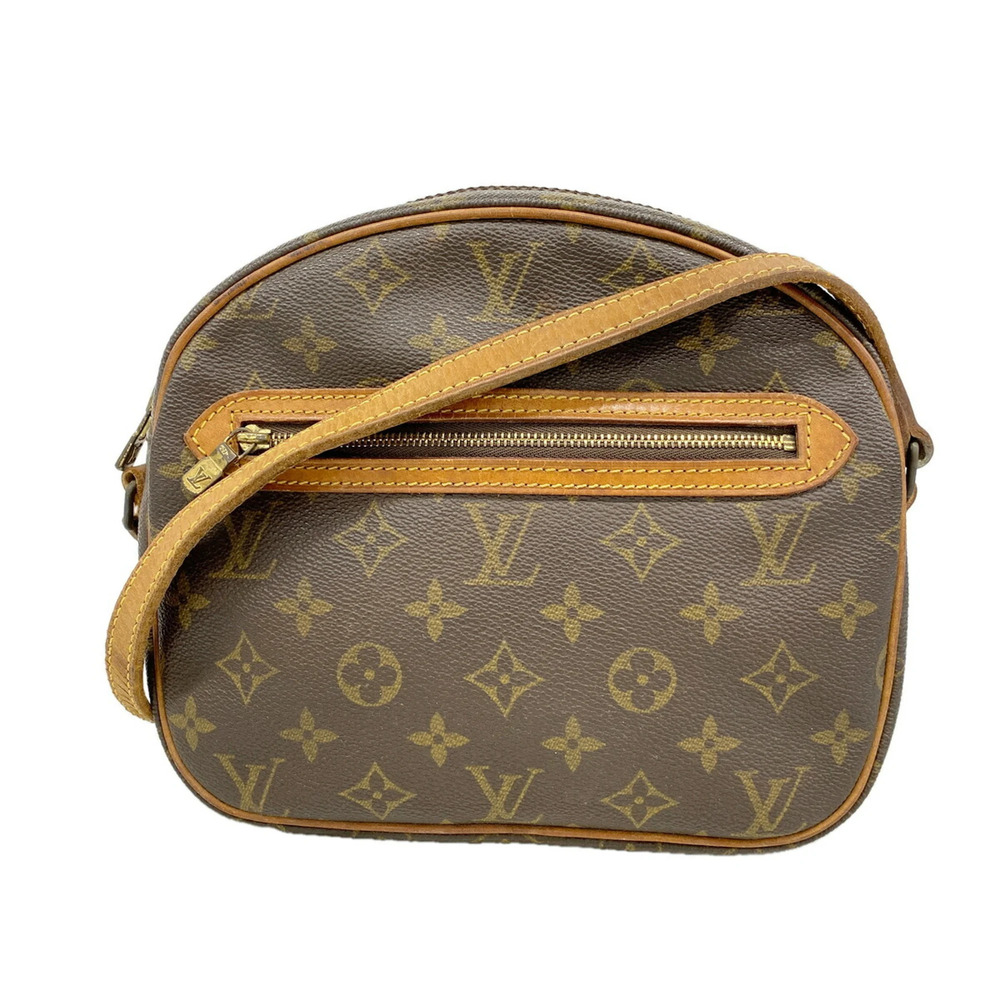 Louis Vuitton Monogram Senlis Shoulder Bag M51222 Brown Women's